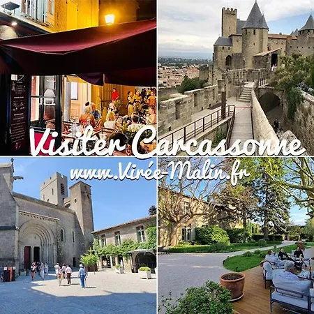 Entrez En Lice, Face à La Cité Vue Sublime Carcassonne